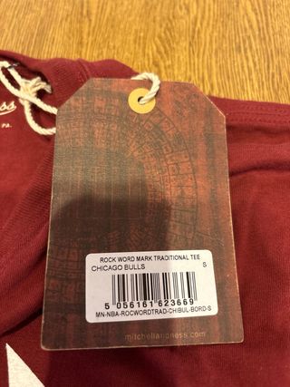 Camiseta Bulls Mitchell & Ness