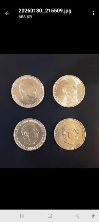 Moneda 100 Ptas PLATA.Diferentes años