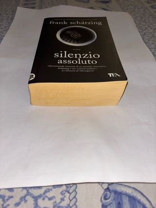 Libro Romanzo Narrativa Thriller”SILENZIO ASSOLUTO
