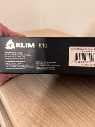 Walkman KLIM Cassette Player con Micro SD