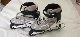 Conjunto de Patines ajustables talla 35-38