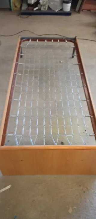 Cama individual 80cm con colchón