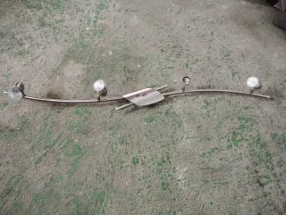 2 Lámparas Techo/Pared Plata