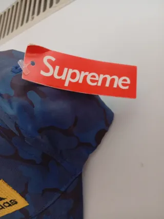 Gorra Supreme Niño Azul Camuflaje