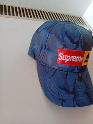 Gorra Supreme Niño Azul Camuflaje
