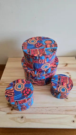 Conjunto Caixas Decoração Estampadas