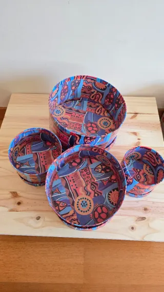 Conjunto Caixas Decoração Estampadas