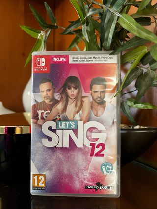 Nintendo Switch Let's Sing 12 Karaoke