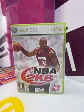 Videojuego Xbox 360 nba 2k6