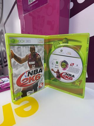 Videojuego Xbox 360 nba 2k6