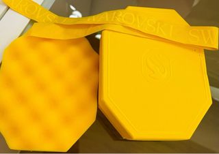 Collar Swarovski Lilia Mariposas Dorado Rosa