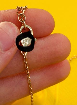 Collar Swarovski Lilia Mariposas Dorado Rosa