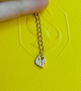 Collar Swarovski Lilia Mariposas Dorado Rosa