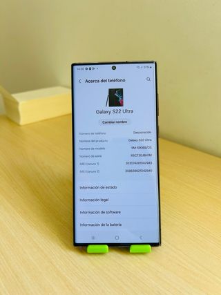 Samsung Galaxy S22 Ultra 5G viola