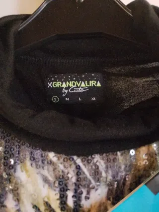 Camiseta Custo Talla S Lentejuelas