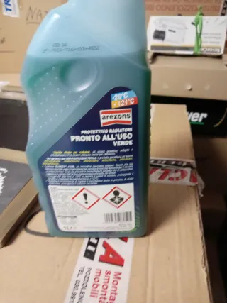 Liquido Antigelo Arexons Radiatori Verde