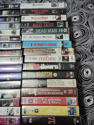 Lote Cintas VHS Películas Varias.