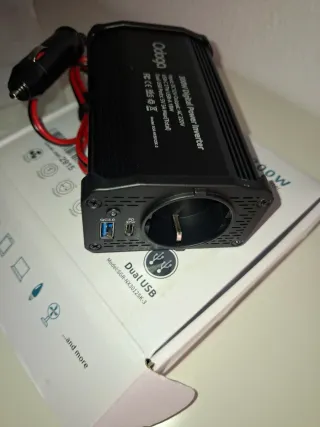 Inversor Corriente Coche 300W Odoga