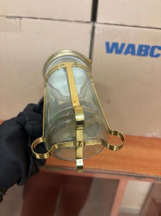 Cafetera Francesa Vintage Vidrio y Metal