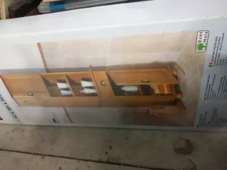 Armario Alto Baño Madera  en su embalaje original