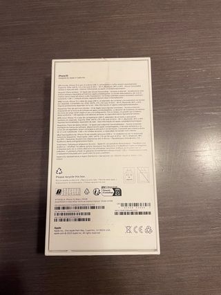 Caja iPhone 15 Negro 256GB