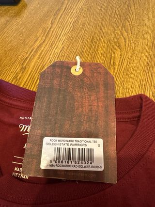 Camiseta Warrior Mitchell & Ness