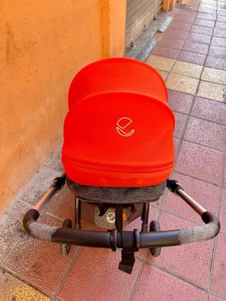 Carrito Jane Kendo 2 piezas rojo