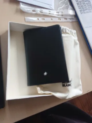 Portafoglio Porta tessere Montblanc nero