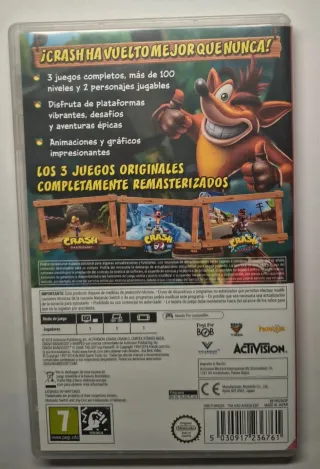 Crash Bandicoot N. Sane Trilogy Nintendo Switch