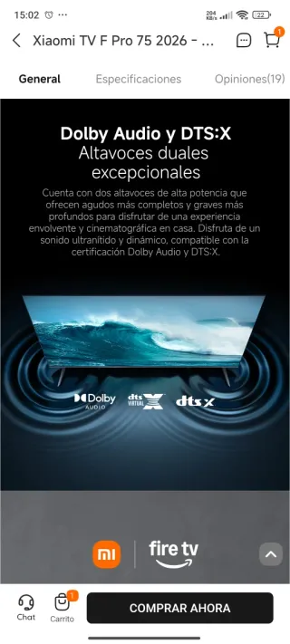 Xiaomi TV F Pro 75 4K Smart TV