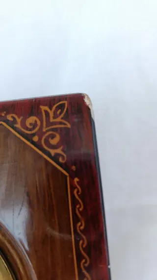 Cuadro Vintage Pintado Flores Pequeño