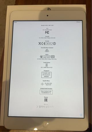 iPad mini 16GB Plata