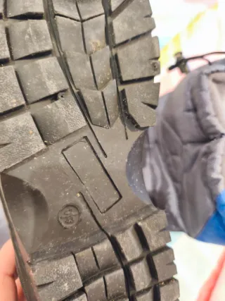 Botas de nieve Peak Peak negras y azules