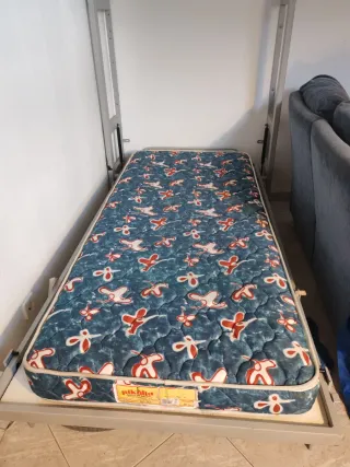 Cama abatible 190x80 + colchón