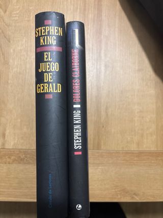 Stephen King dos libros 10 euros