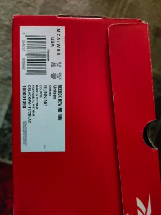 Reebok Zapatillas Negras y Blancas Talla 42