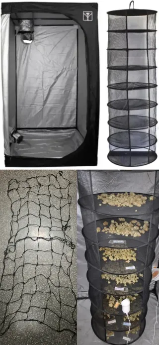 Super Kit Cultivo Interior - Armario Grow Led 640W