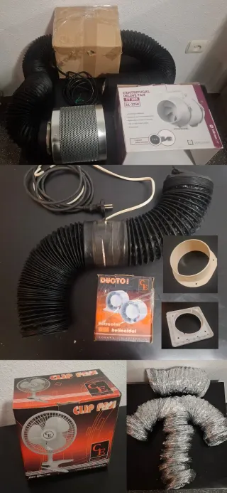 Super Kit Cultivo Interior - Armario Grow Led 640W