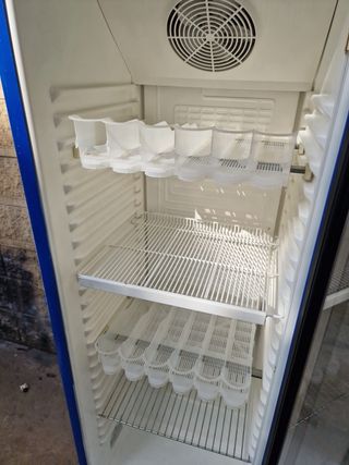 Nevera botellero vertical industrial