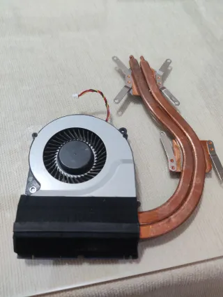 Ventilador y disipador CPU Toshiba Satellite