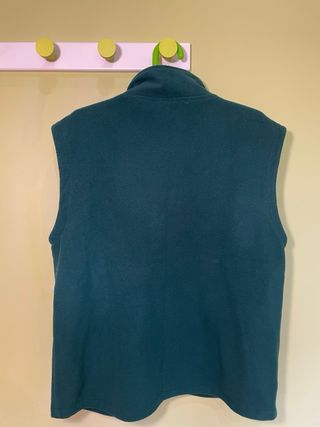Chaleco Polar Verde Talla XL