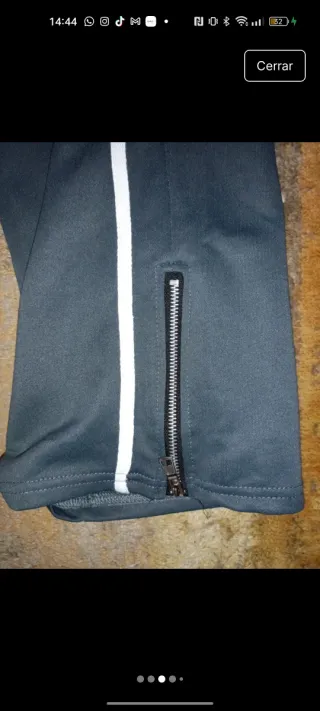 Pantalones Buggy Grises