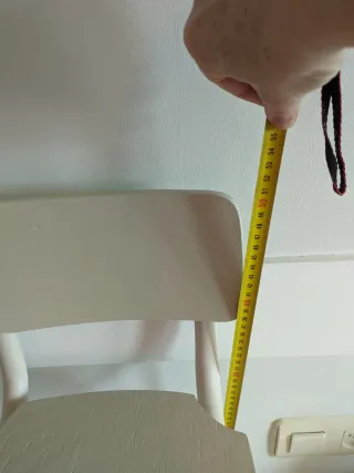 Juego de 2 sillas infantiles vintage