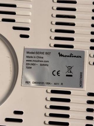 Moulinex UNO B07 Panificadora