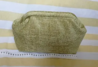 Pochette handmade con molla in velluto