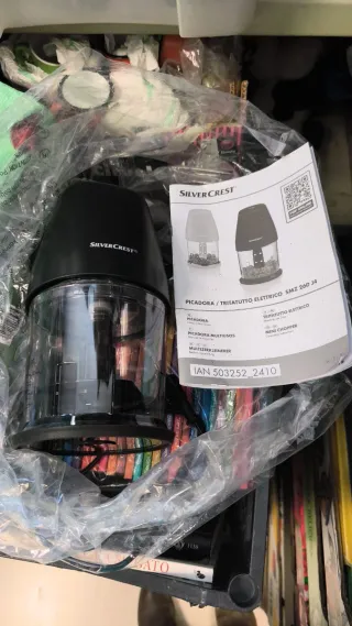 Picadora Eléctrica Silvercrest SMZ 260 J4