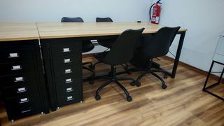 Cajonera Metálica Negra Ikea Helmer