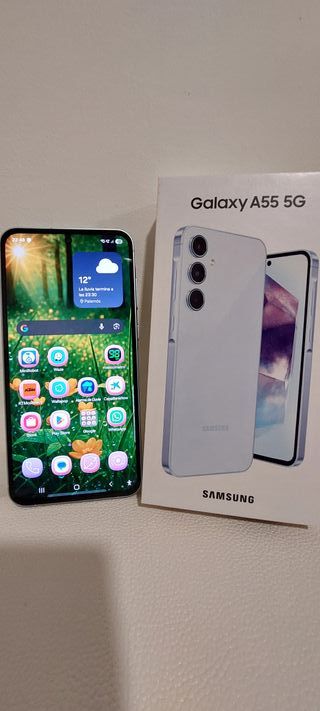 Samsung Galaxy A55 5G 128gb Azul marino como nuevo