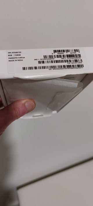 Samsung Galaxy A55 5G 128gb Azul marino como nuevo