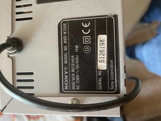 Sony AVD-K150E DVD/VCR Amplificador